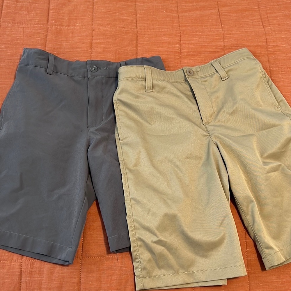 2 pack of boys golf shorts